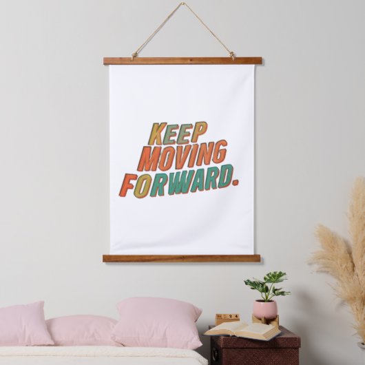 behalt vorwärts wandteppich mit holzrahmen (Schlafzimmer)