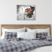 Behalt Walking Leinwanddruck (Insitu (Schlafzimmer))