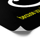 BEHALT WATCH - Matthew 24:42 Poster (Ecke)