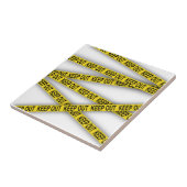 Behalt weg bleibe nicht überschreiten Polizei Band Fliese (Seite)