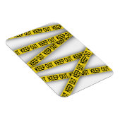 Behalt weg bleibe nicht überschreiten Polizei Band Magnet (Rechte Seite)