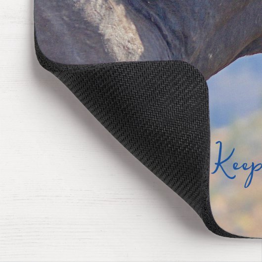 Behalt Wild! Wild Horse Mousepad (Ecke)