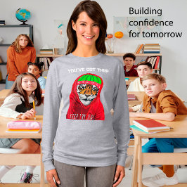 Behalt Winter Tiger, personalisieren Text-T - Shir T-Shirt