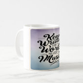 Behalt Writing the World Needs Your Music Option 3 Kaffeetasse (Vorderseite Links)