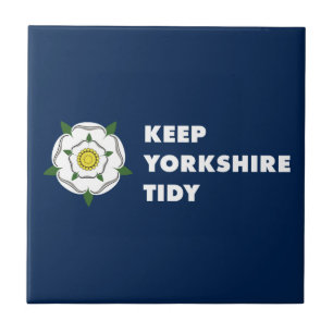 behalt Yorkshire aufgeräumt weißen Rosenrosa verei Fliese
