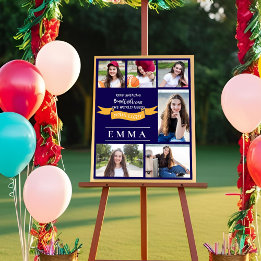 Behalt Zitat Multi Foto Abschluss Foto Poster