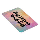 Behalt zu gehen. Das Got Gott! Postkarte Magnet (Rechte Seite)