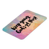 Behalt zu gehen. Das Got Gott! Postkarte Magnet (Linke Seite)