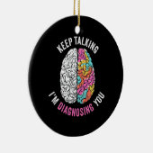 Behalt zu sprechen, wenn ich dich diagnostiziere keramik ornament (Rechts)