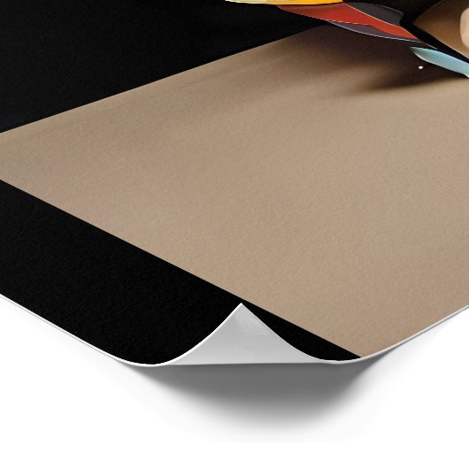 Behalt zu unseren Muscheln Ken Gage Sci-Fi Poster (Ecke)