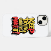 Behalt zu versuchen, bis Sie es Gehäuse Design mac Case-Mate iPhone Hülle (Rückseite (Horizontal))