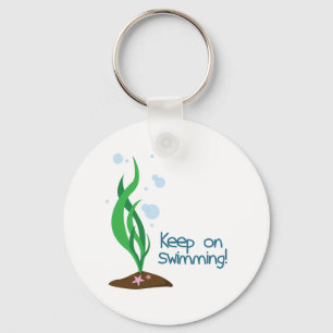 Behalt zum Schwimmen Schlüsselanhänger