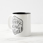 Behalt Zweifarbige Tasse (Vorderseite Links)