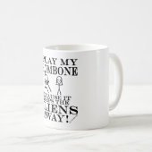 Behalte Außerirdischen weg Kaffeetasse (VorderseiteRechts)