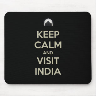 behalte Besuch India Mousepad