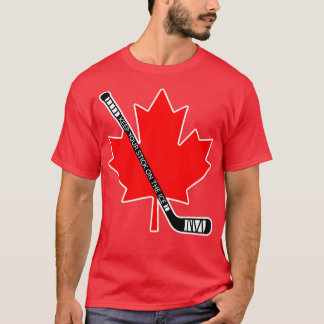 Behalte Deinen Stock Auf Dem Eis Kanada T-Shirt