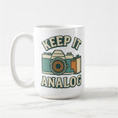 Behalte es analog kaffeetasse (Links)