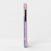 Behalte es einfach Retro-Pride-Typografie-Design Case-Mate iPhone Hülle (Hinten/Links)