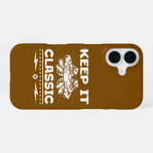 Behalte es klassisch Retro-Gaming-Controller Video iPhone 16 Hülle (Rückseite (Horizontal))