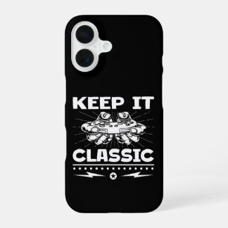 Behalte es klassisch Retro-Gaming-Controller Video iPhone 16 Hülle