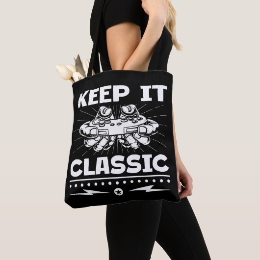 Behalte es klassisch Retro-Gaming-Controller Video Tasche (Von Nahem)