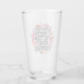 Behalte es oder entwirf dein eigenes :-) glas (Rückseite)