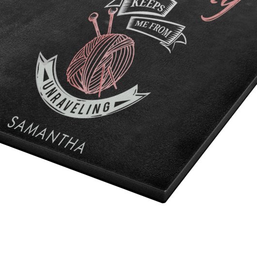 Behalte mir, Personalisiertes zu enträtseln Schneidebrett (Ecke)