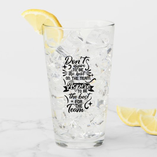 Behalte oder entwirf dein eigenes :-) Glas (Vorderseite Ice)