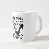 Behalte oder gestalte deine eigene -Jumbo-Tasse Jumbo-Tasse (Vorderseite Rechts)