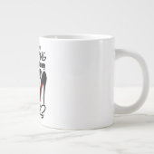 Behalte oder gestalte deine eigene -Jumbo-Tasse Jumbo-Tasse (Rechts)