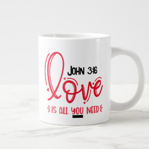 Behalte oder gestalte deine eigene -Jumbo-Tasse Jumbo-Tasse