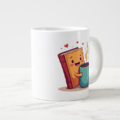 Behalte oder gestalte deine eigene -Jumbo-Tasse Jumbo-Tasse (Vorderseite Rechts)