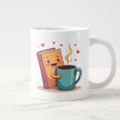 Behalte oder gestalte deine eigene -Jumbo-Tasse Jumbo-Tasse (Rechts)