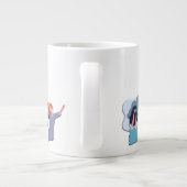 Behalte oder gestalte deine eigene -Tasse riesige Jumbo-Tasse (Rückseite)