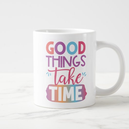 Behalte oder gestalte deinen eigenen - Jumbo-Mug Jumbo-Tasse (Rechts)