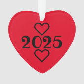 Behalten, aber nicht in unseren Herzen anpassbar Ornament (Vorderseite)