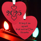 Behalten, aber nicht in unseren Herzen anpassbar Ornament