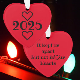 Behalten, aber nicht in unseren Herzen anpassbar Ornament