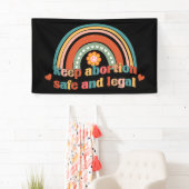 Behalten Abtreibung sicher und legal Banner (Insitu)