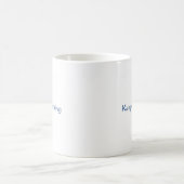 Behalten Atmen Kaffeetasse (Mittel)