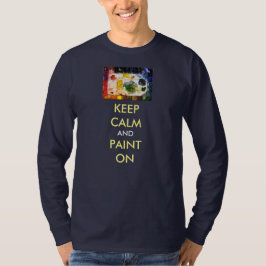BEHALTEN CALM Fine Art Painter-Langärm-T-Shirt T-Shirt