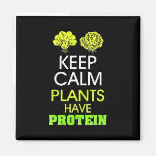 Behalten Calm-Pflanze haben Protein Magnet