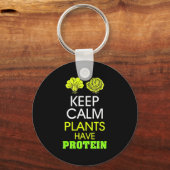 Behalten Calm-Pflanze haben Protein Schlüsselanhänger (Vorderseite)