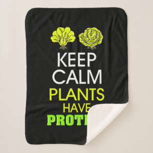 Behalten Calm-Pflanze haben Protein Sherpadecke