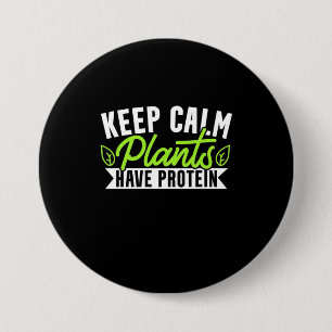 Behalten Calm-Pflanze Protein haben Button