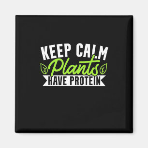 Behalten Calm-Pflanze Protein haben Magnet