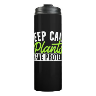 Behalten Calm-Pflanze Protein haben Thermosbecher