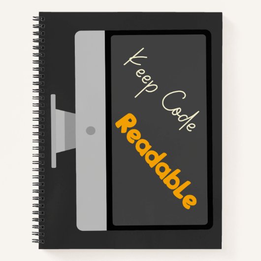 Behalten Code Notizblock (Vorderseite)