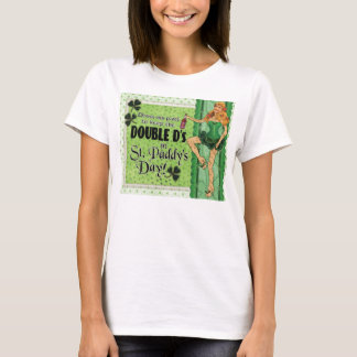 Behalten der DOPPELTEN d am Tag St.-Paddys T-Shirt