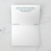 Behalten des Schrittes zu einem anderen Karte (Innenseite)